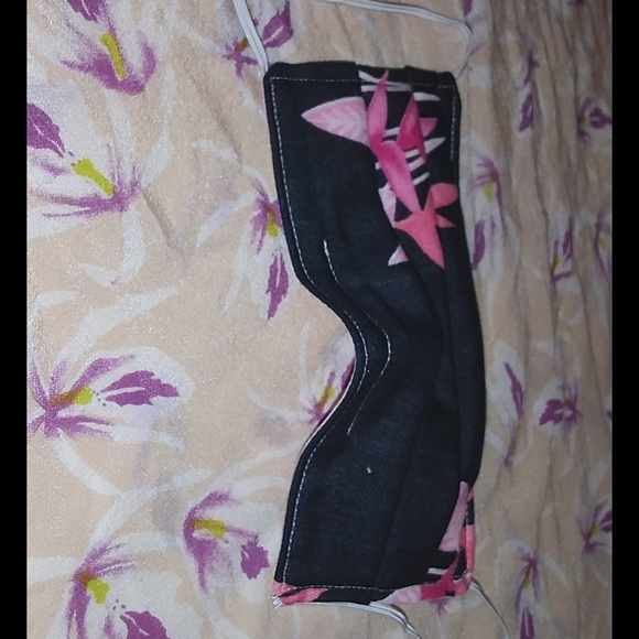 Acacia Heliconia custom cloth face mask swimwear - Picture 4 of 6